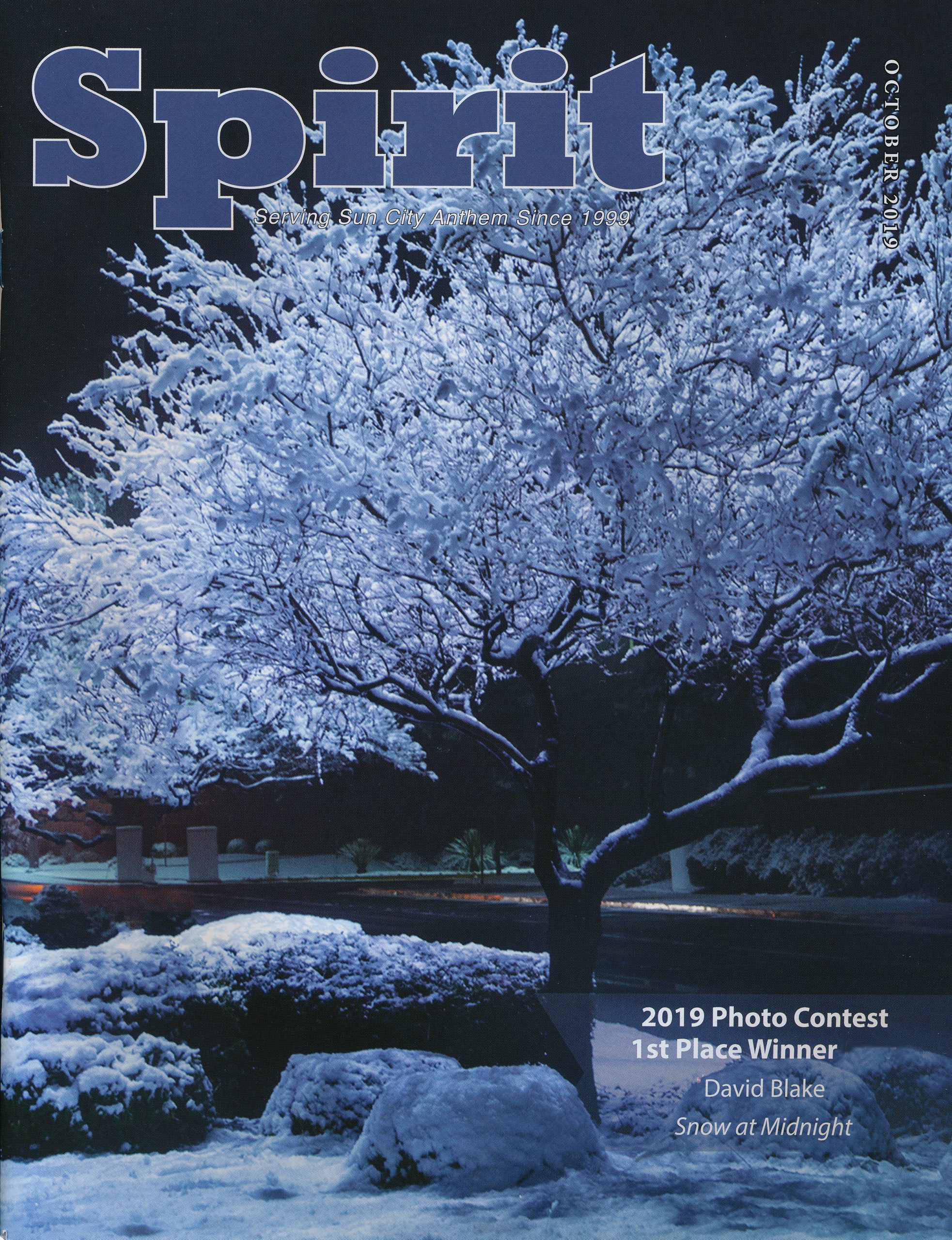 cover - Spirit Magazine Anthem October 2019